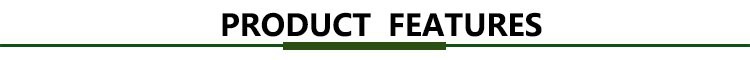 Product features