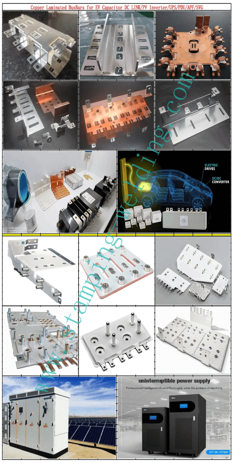 Copper Laminated BusBars Copper Laminated BusBars