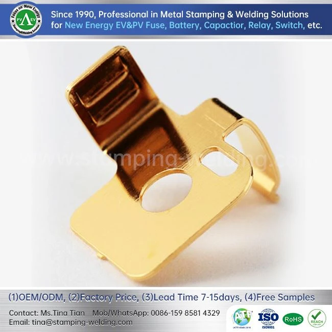 Brass Stamping Parts For EV Fuse