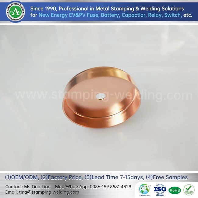 PV Fuse Cap Pou Kalite Koneksyon Boulon Quick Fuse