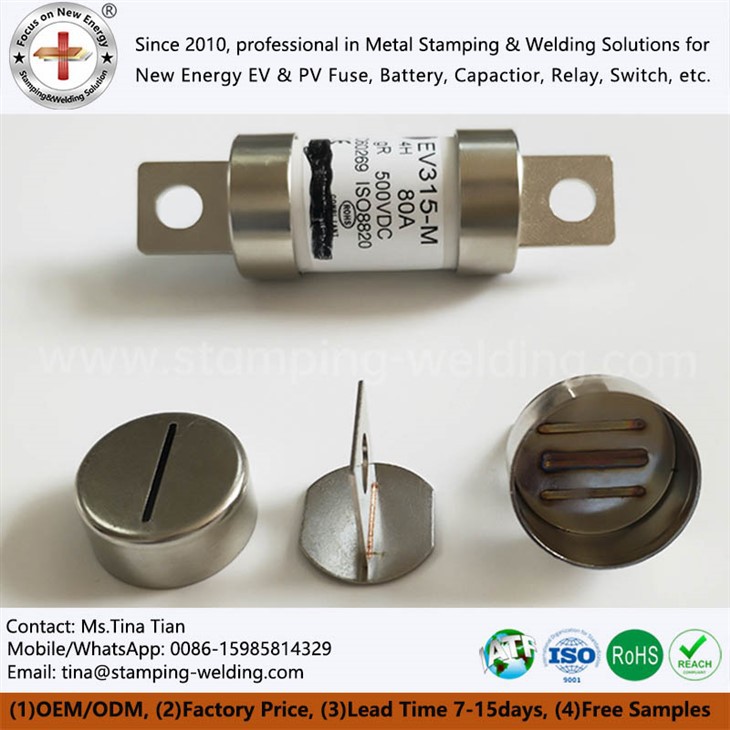 Fuse End Blade Ferrules For EV