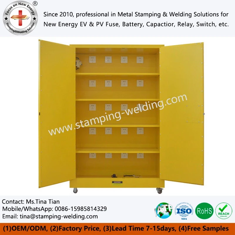 Battery charger cabinet