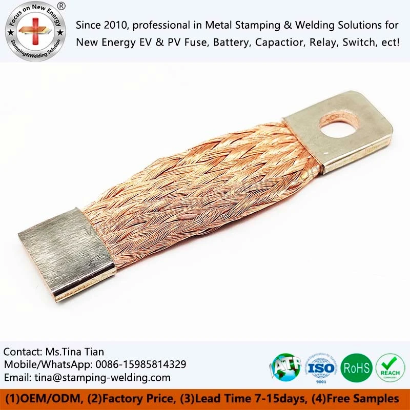 Flexible Braided Copper Busbar