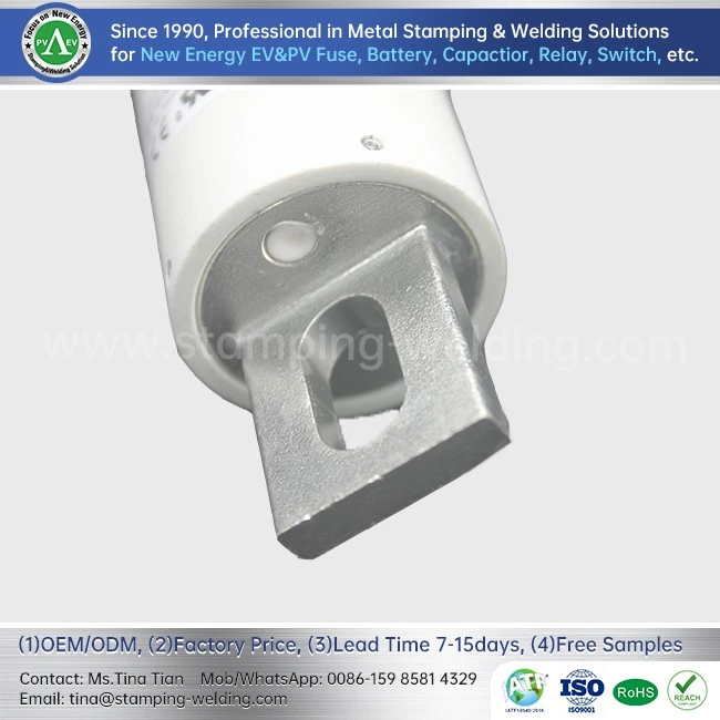 Copper Contact For PV Fuse