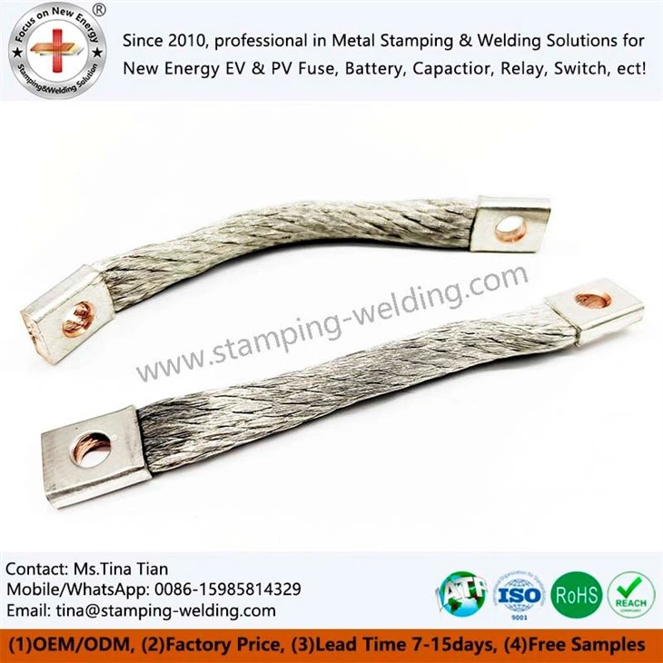Copper wire soft busbars