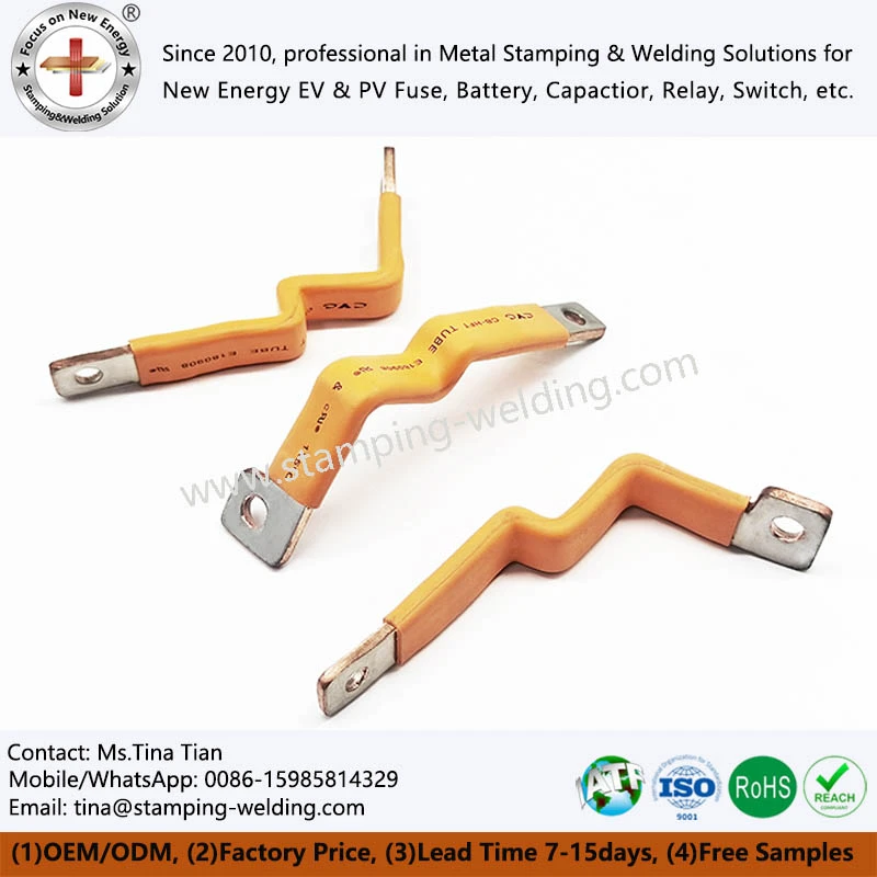 Insulated Flexible Copper Bus Bar for Power Battery Pack Insulated Flexible Copper Bus Bar for Power Battery Pack