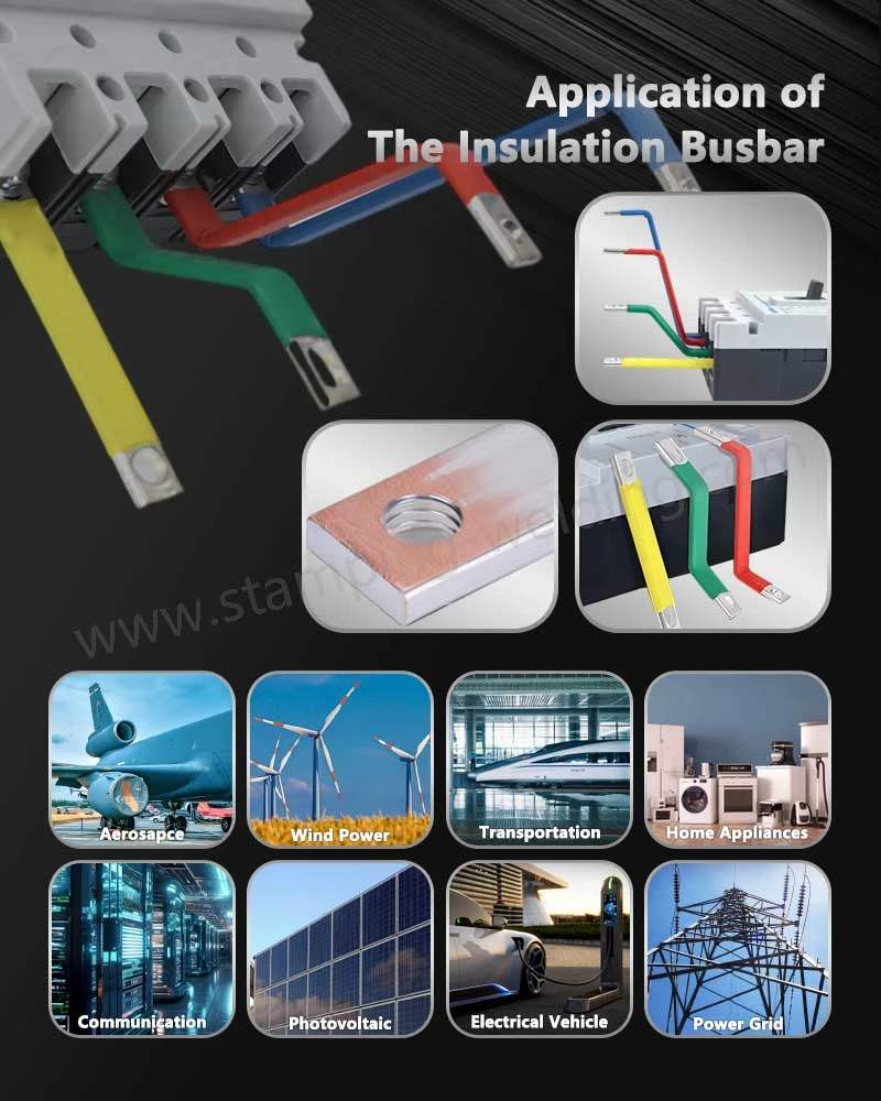 Application of PVC Dipping Insulated Busbar Application of PVC Dipping Insulated Busbar
