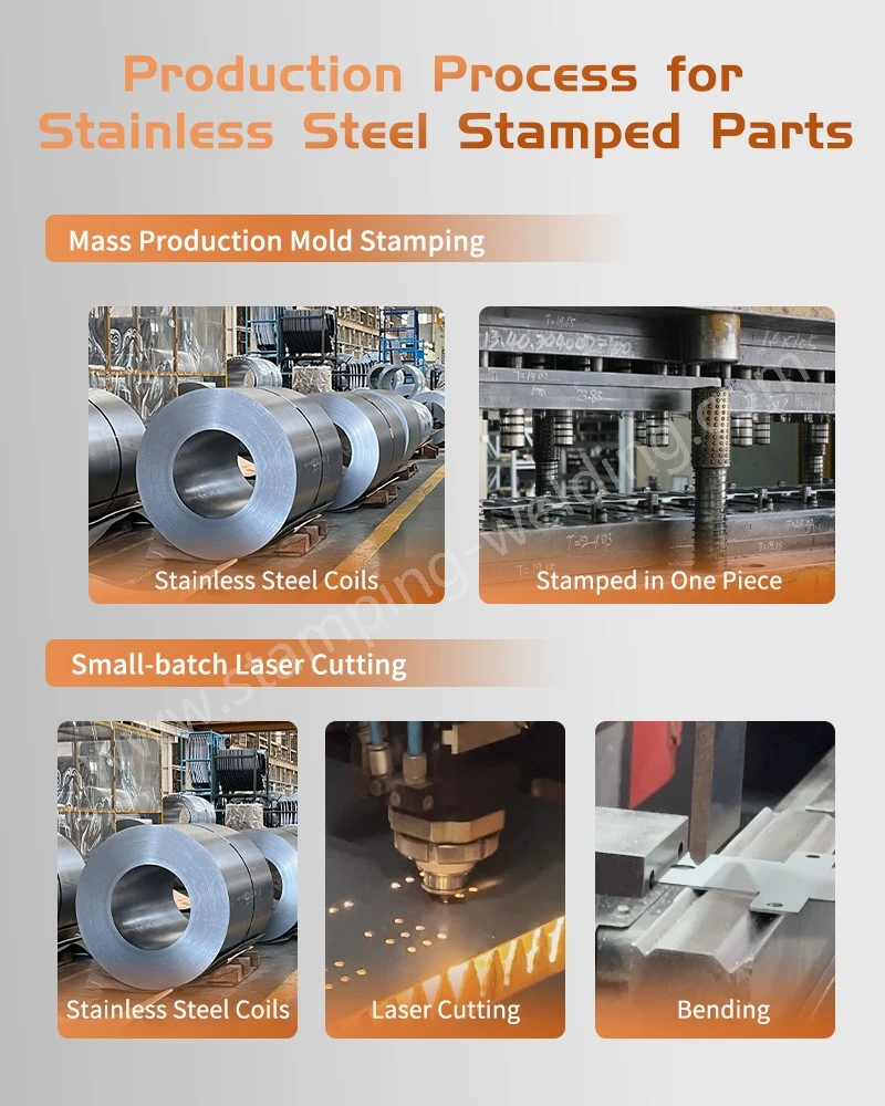 production Process for OEM stainless steel stamping parts production Process for OEM stainless steel stamping parts