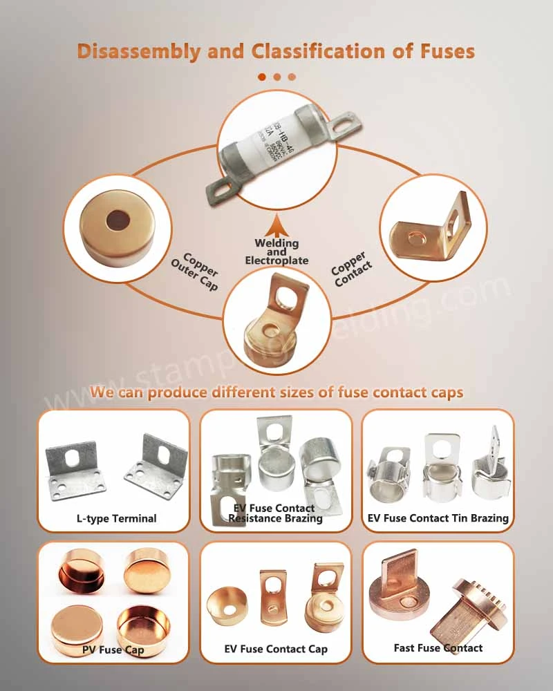 Disassembly and Classification of Fuse Cap and Contact Disassembly and Classification of Fuse Cap and Contact