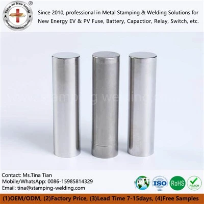 Steel Round Battery Kolòn Lojman
