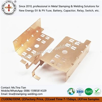 Fim kondansateur Copper Busbar pou machin elektrik