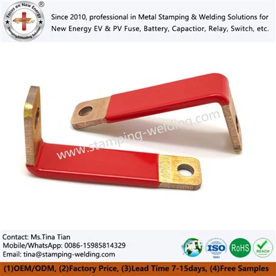 Izolasyon fleksib Copper BusBar pou pake batri pouvwa