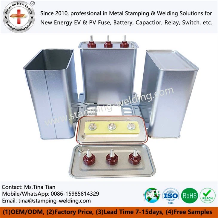 Capacitor Aluminum Square Case